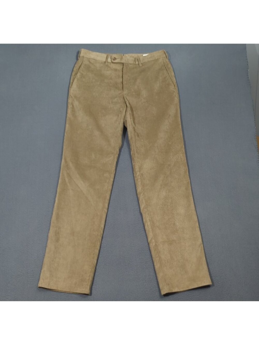 Peter Millar Nanoluxe Corduroy Pants Men's 32 Brown Preppy Golf Casual